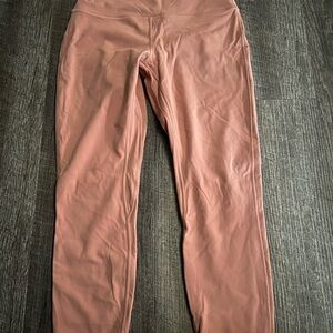 Pink High-Waisted Lululemon Leggings